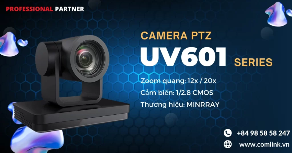Camera UV601 Minrray FHD PTZ