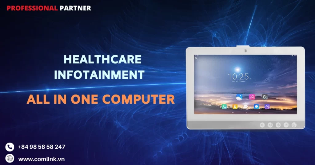 Healthcare Infotainment All In One Computer Onyx