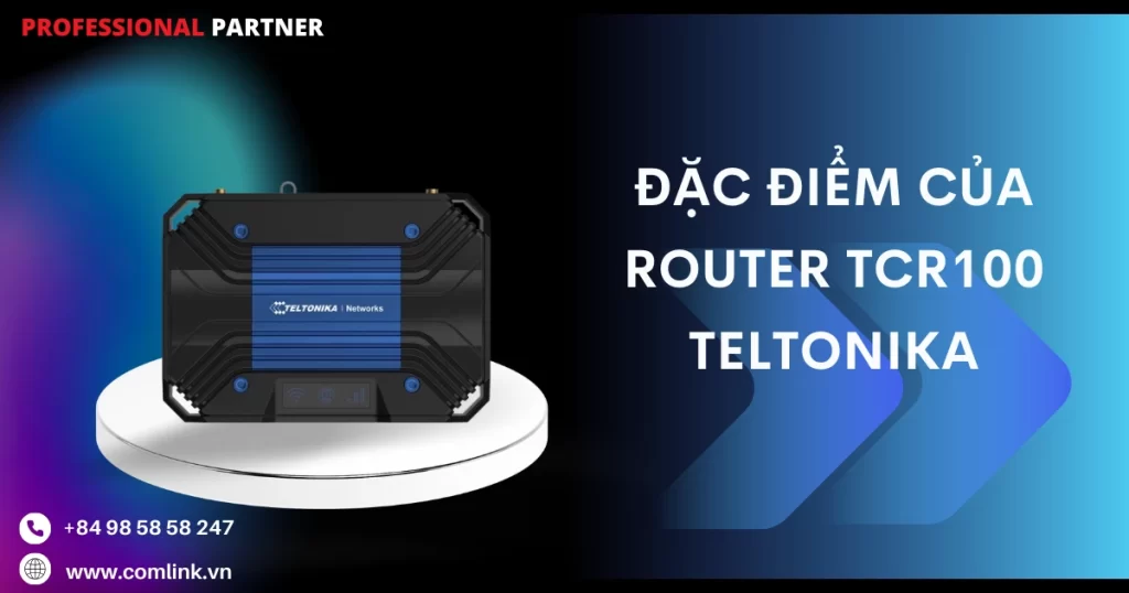TELTONIKA TCR100 Router - Flexmark Ipari Számitógépek